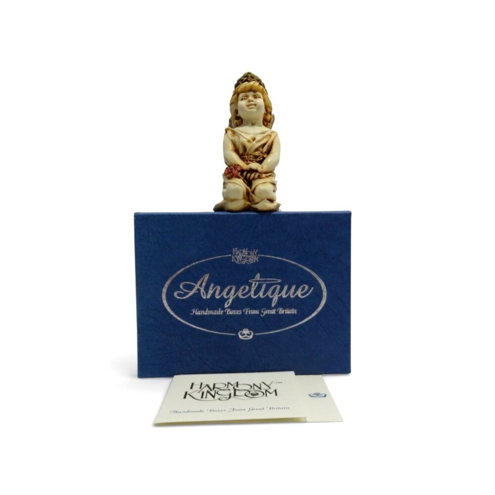 Harmony Kingdom Angelique Fleur De Lis Figurine England Vintage